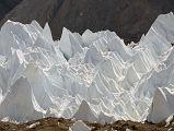 
Huge Penitentes On The Gasherbrum North Glacier In China
